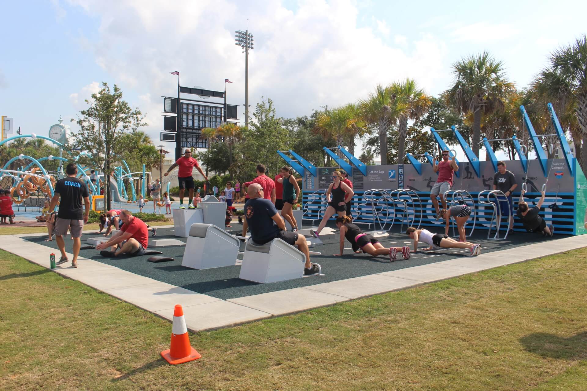 Pensacola Leap Into Fitness Court