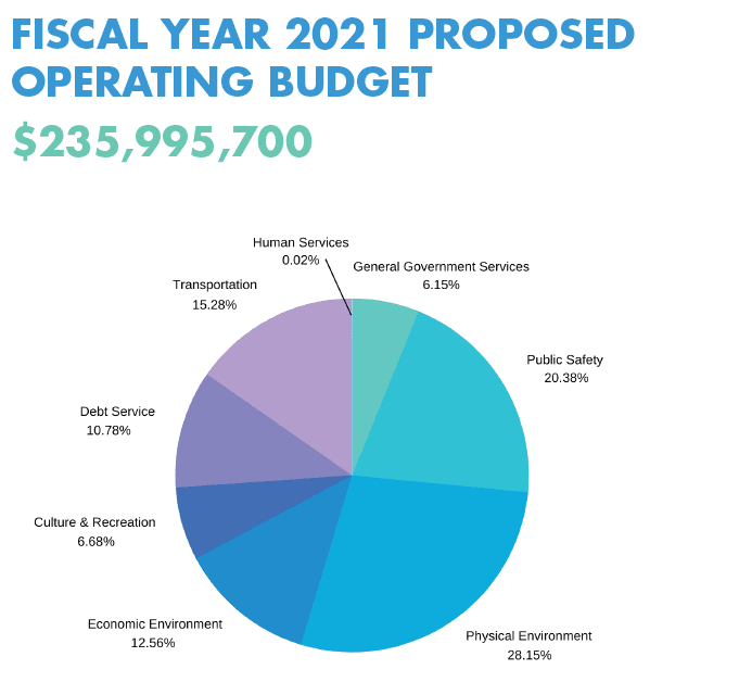 General fund pie chart