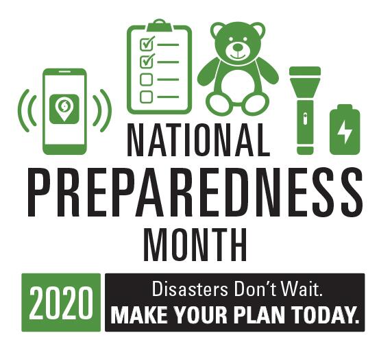 National Preparedness Month logo