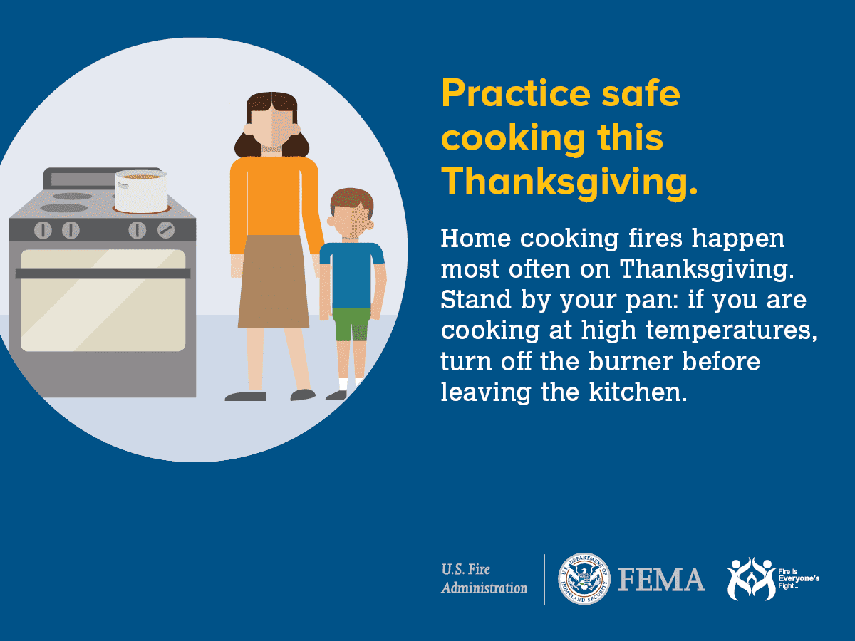 Practice safe cooking this Thanksgiving