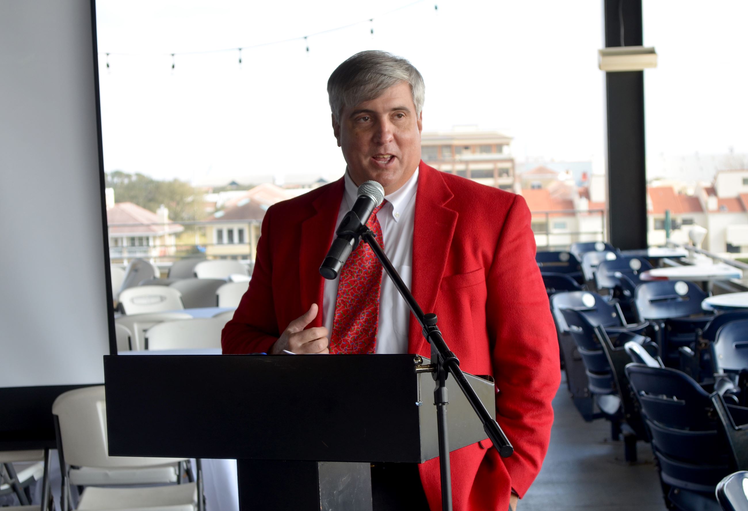 Mayor Grover Robinson speaks at the State of the City 2020