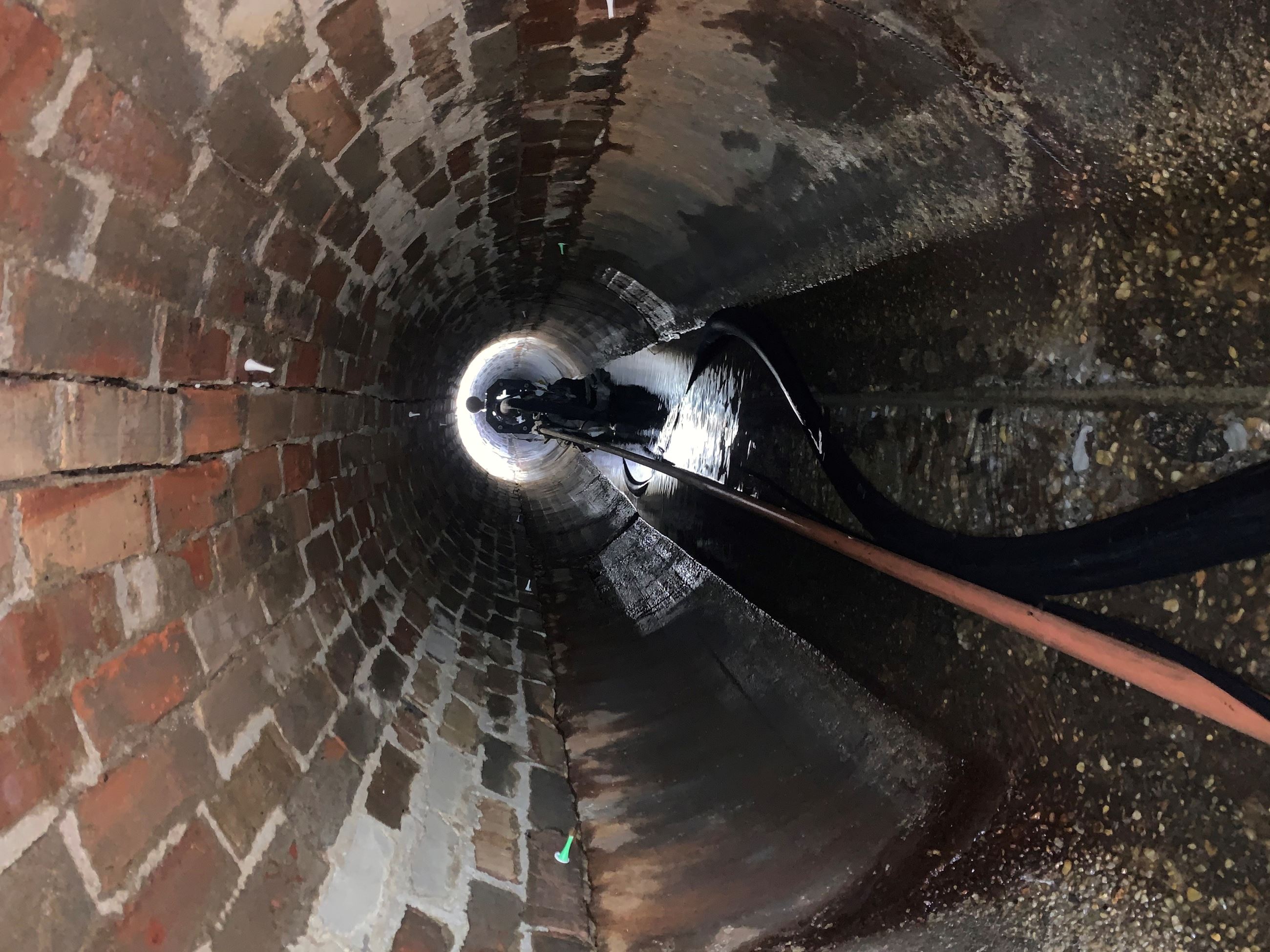 stormwater pipe before repairs
