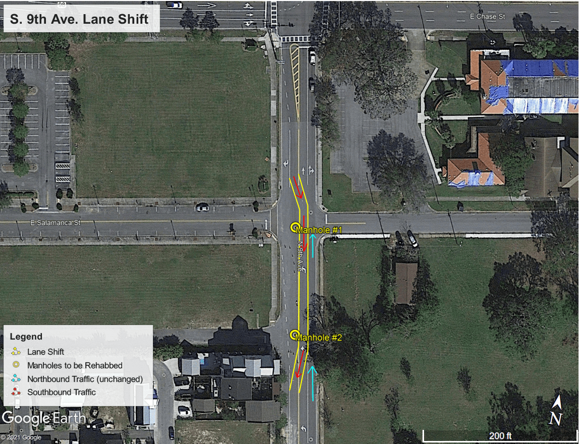 9th Avenue map