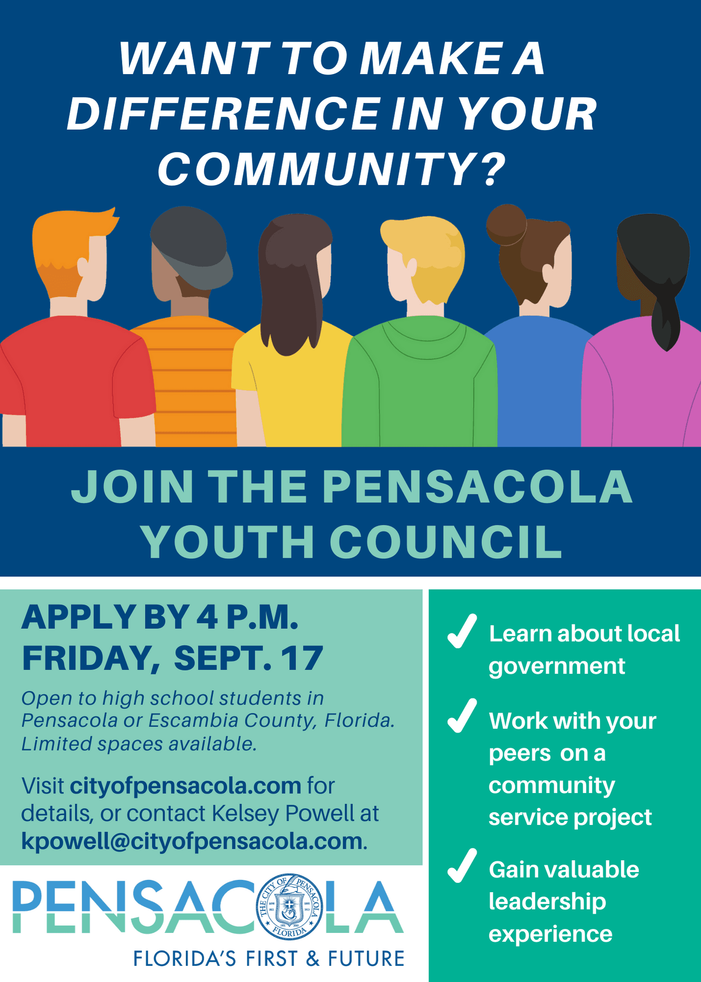 Youth Council flyer