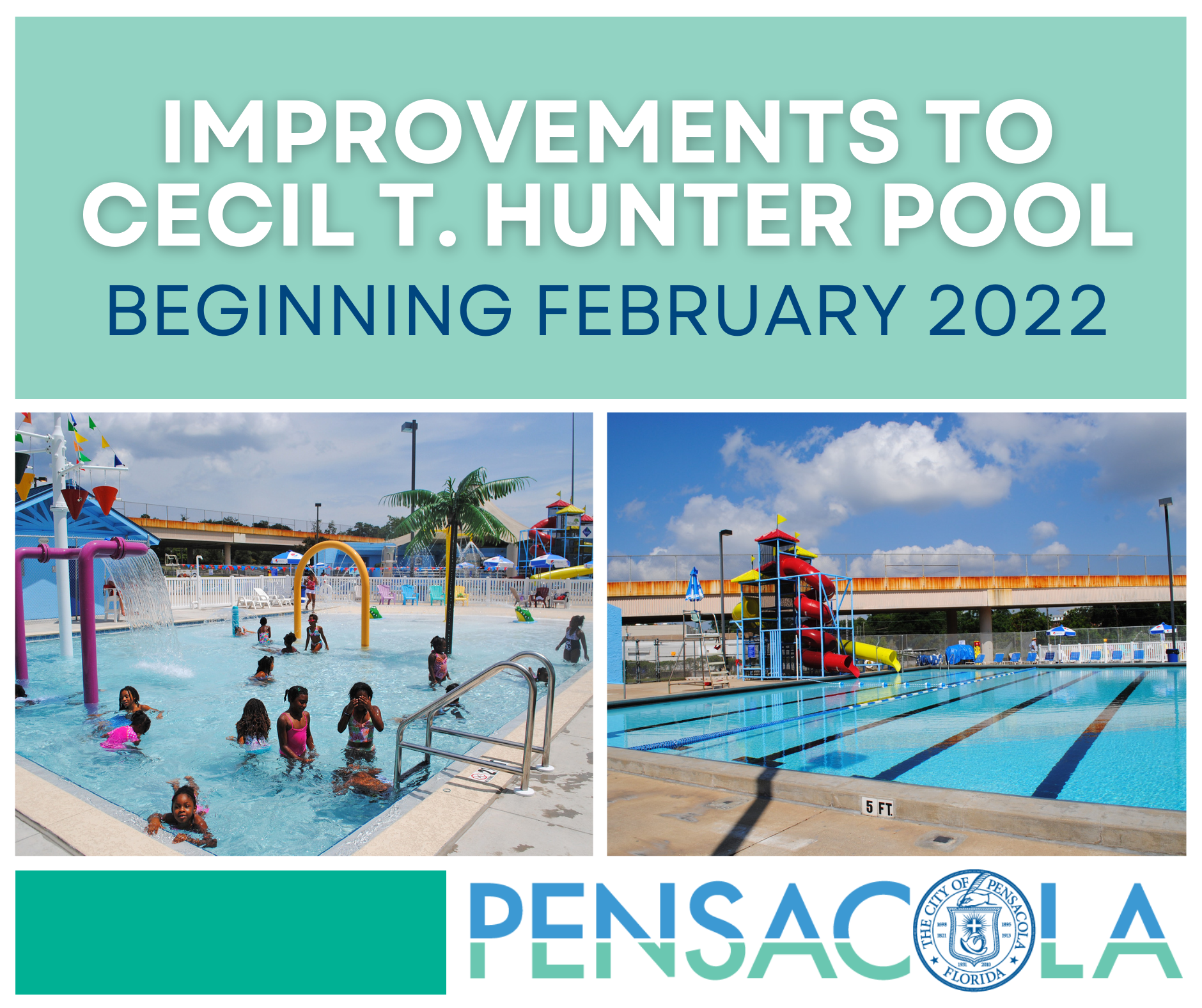 Cecil T. Hunter Pool Improvements