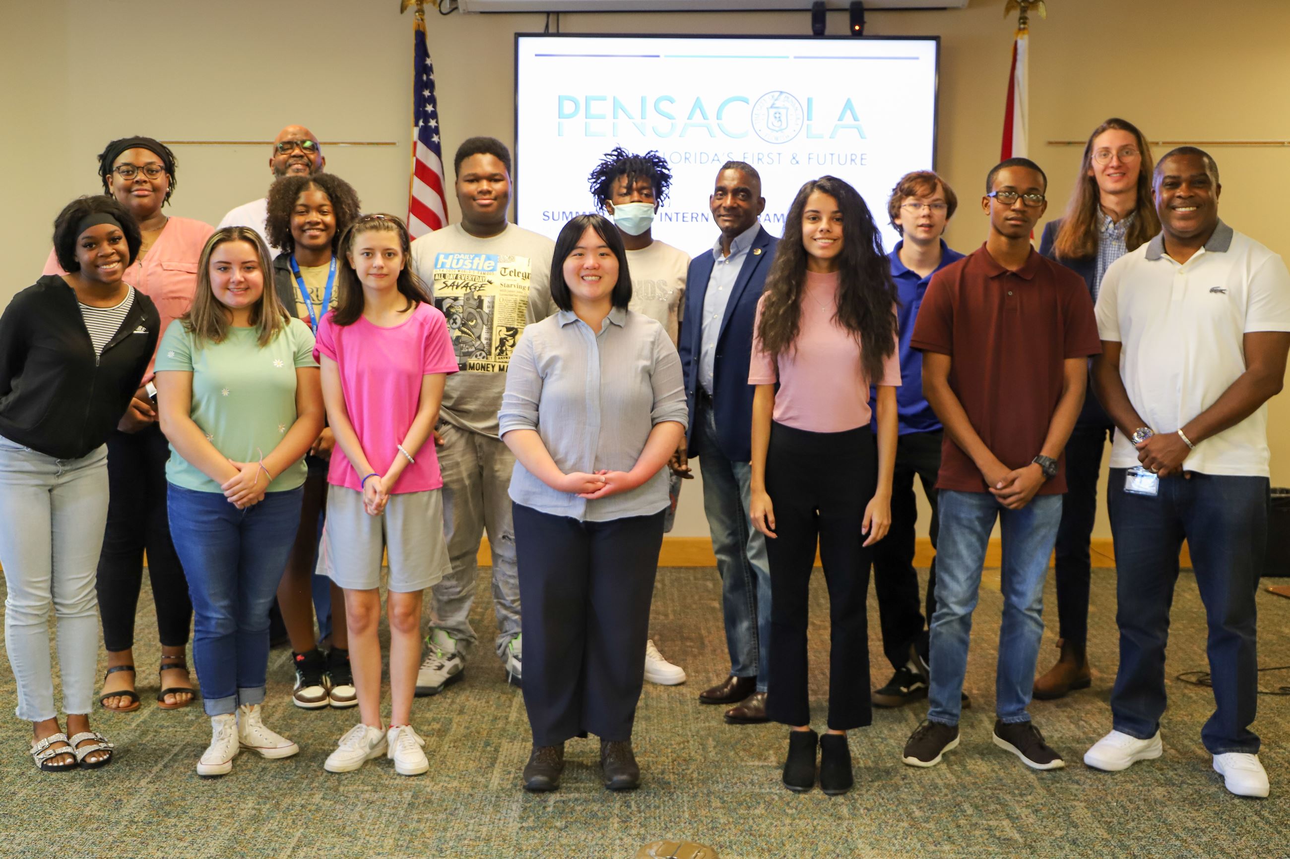 Group Photo of Interns