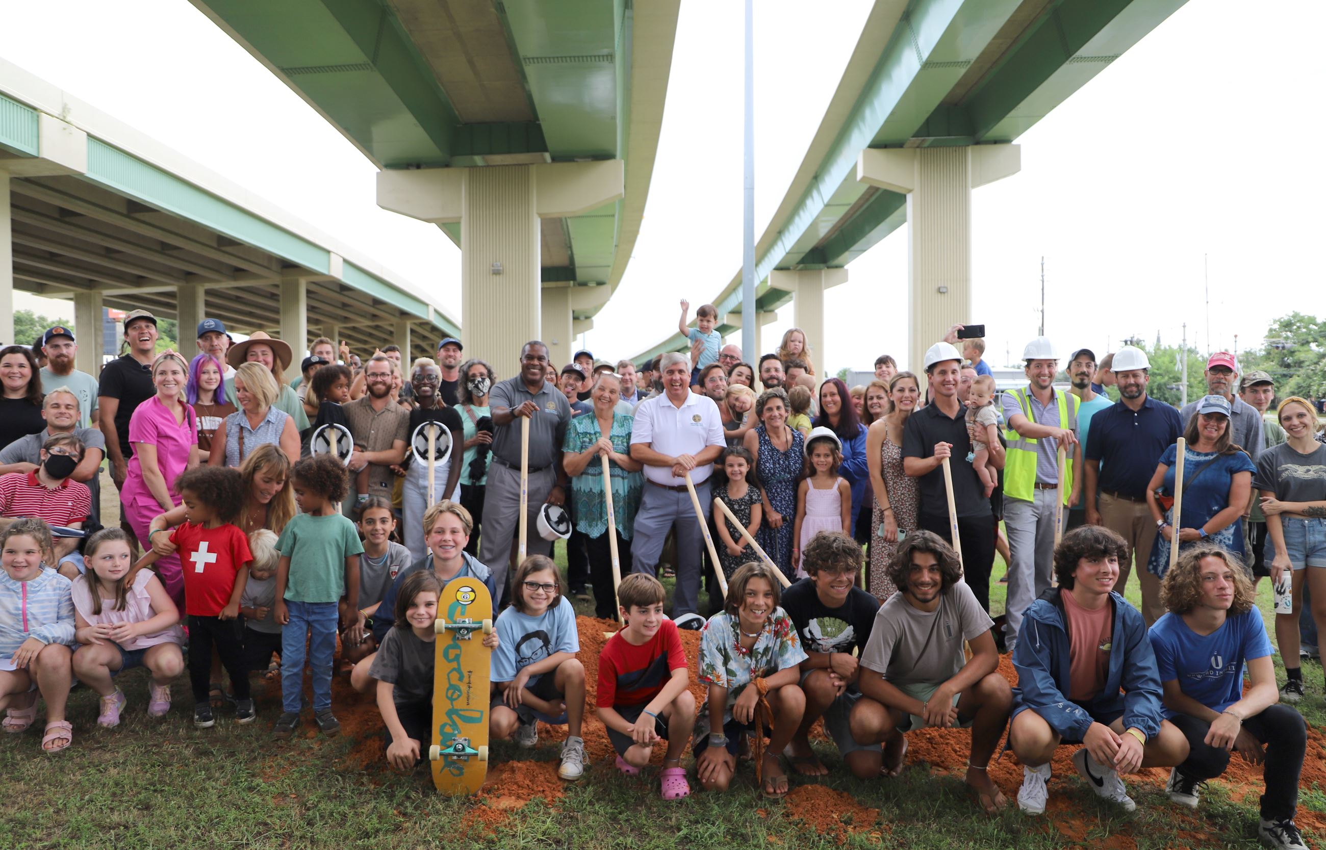 Blake Doyle Skatepark groundbreaking