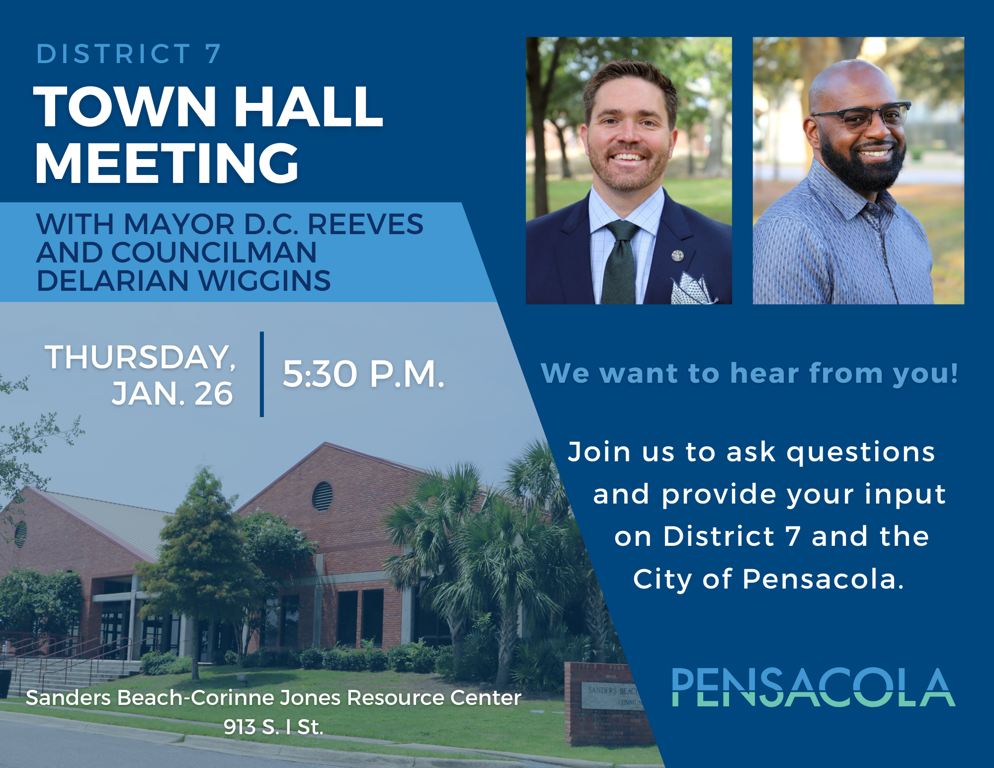 District 7 Town Hall