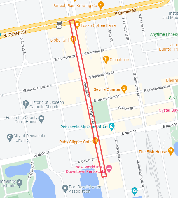 Palafox Holiday Lights Removal_Update