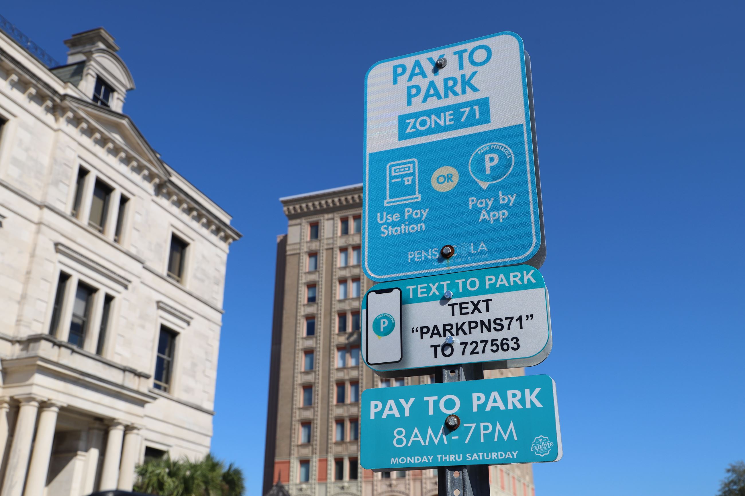 parking sign