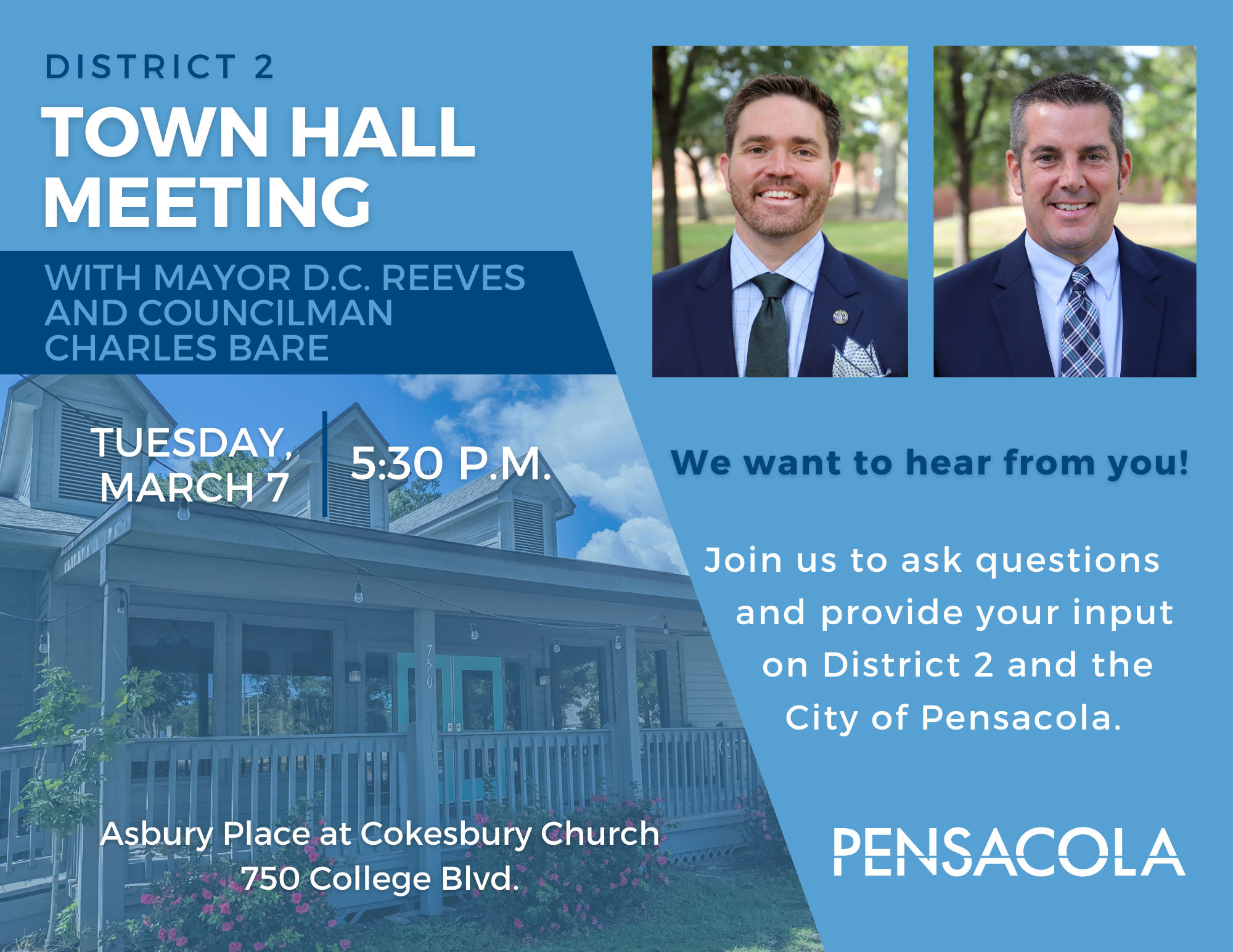 District 2 Town Hall