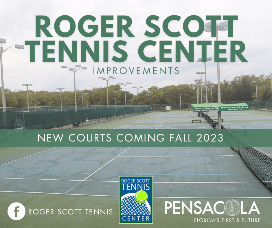 Roger Scott Tennis Center improvements