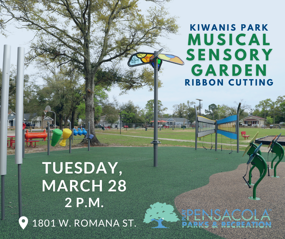 Kiwanis Park Sensory Garden Ribbon Cutting