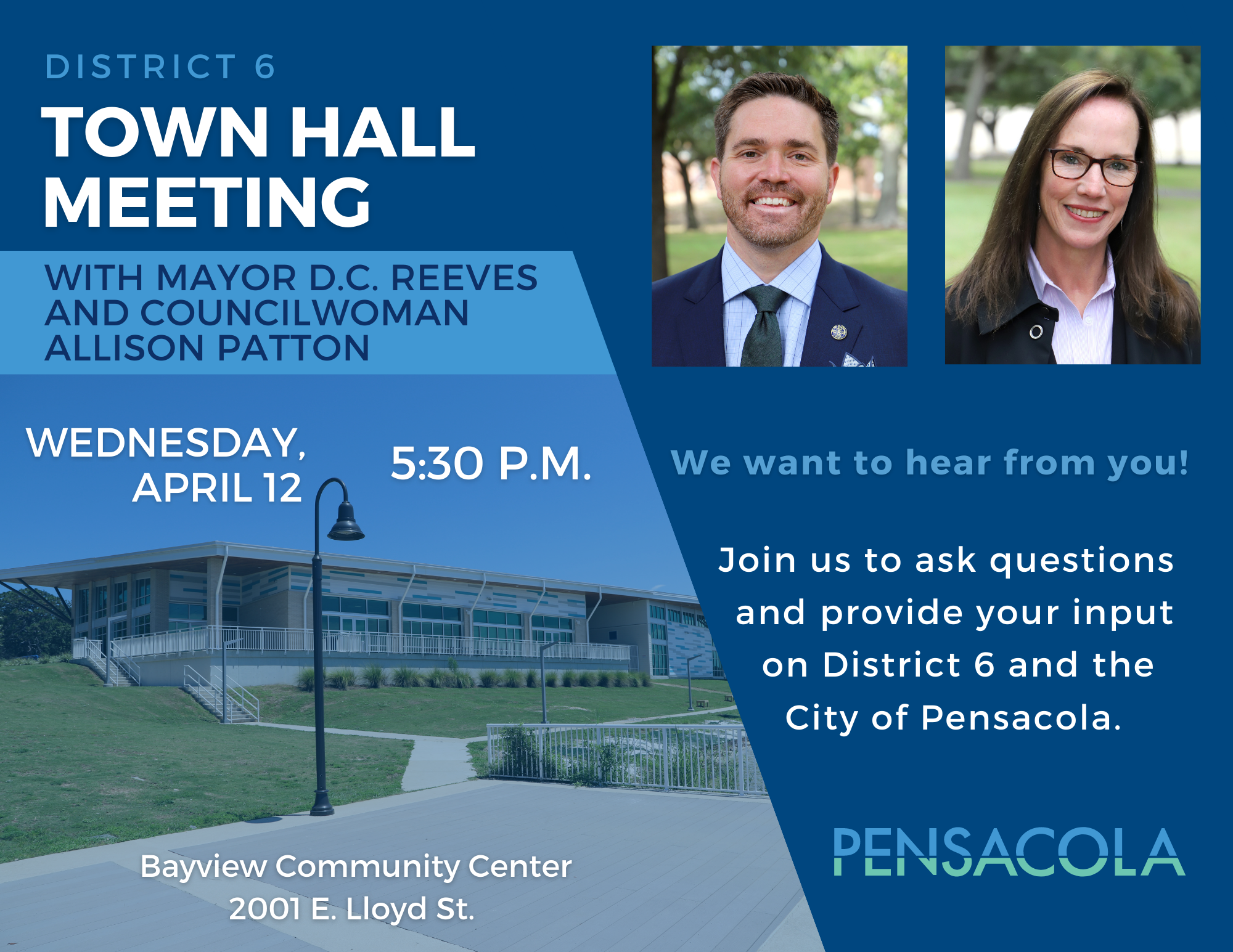 District 6 Town Hall