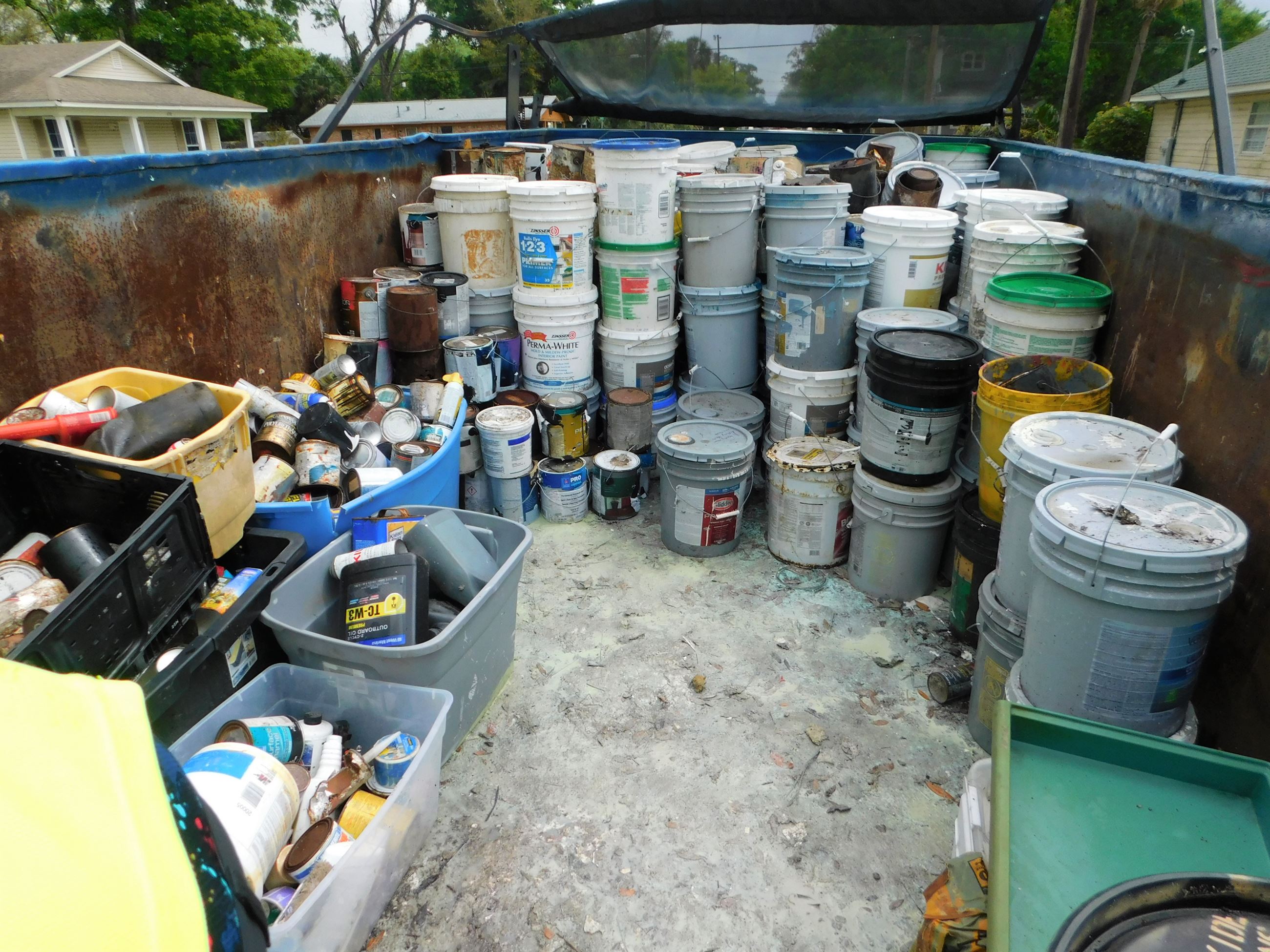 March Neighborhood Cleanup Paint