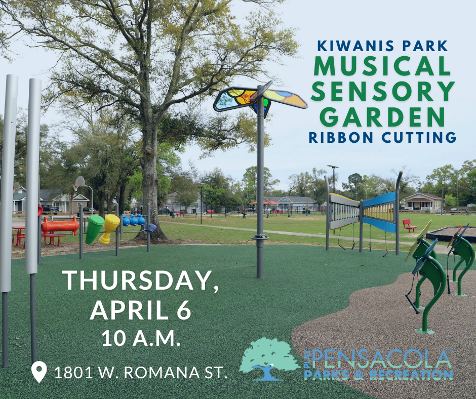 Kiwanis Park Sensory Garden Ribbon Cutting rescheduled
