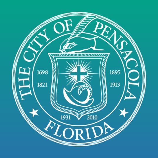 City of Pensacola Seal with background
