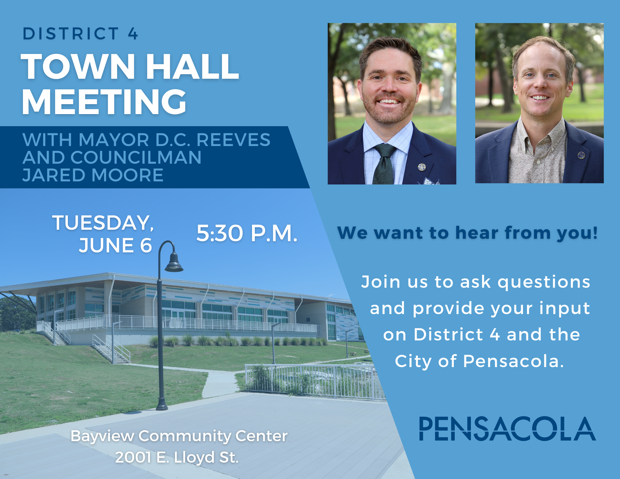 District 4 Town Hall
