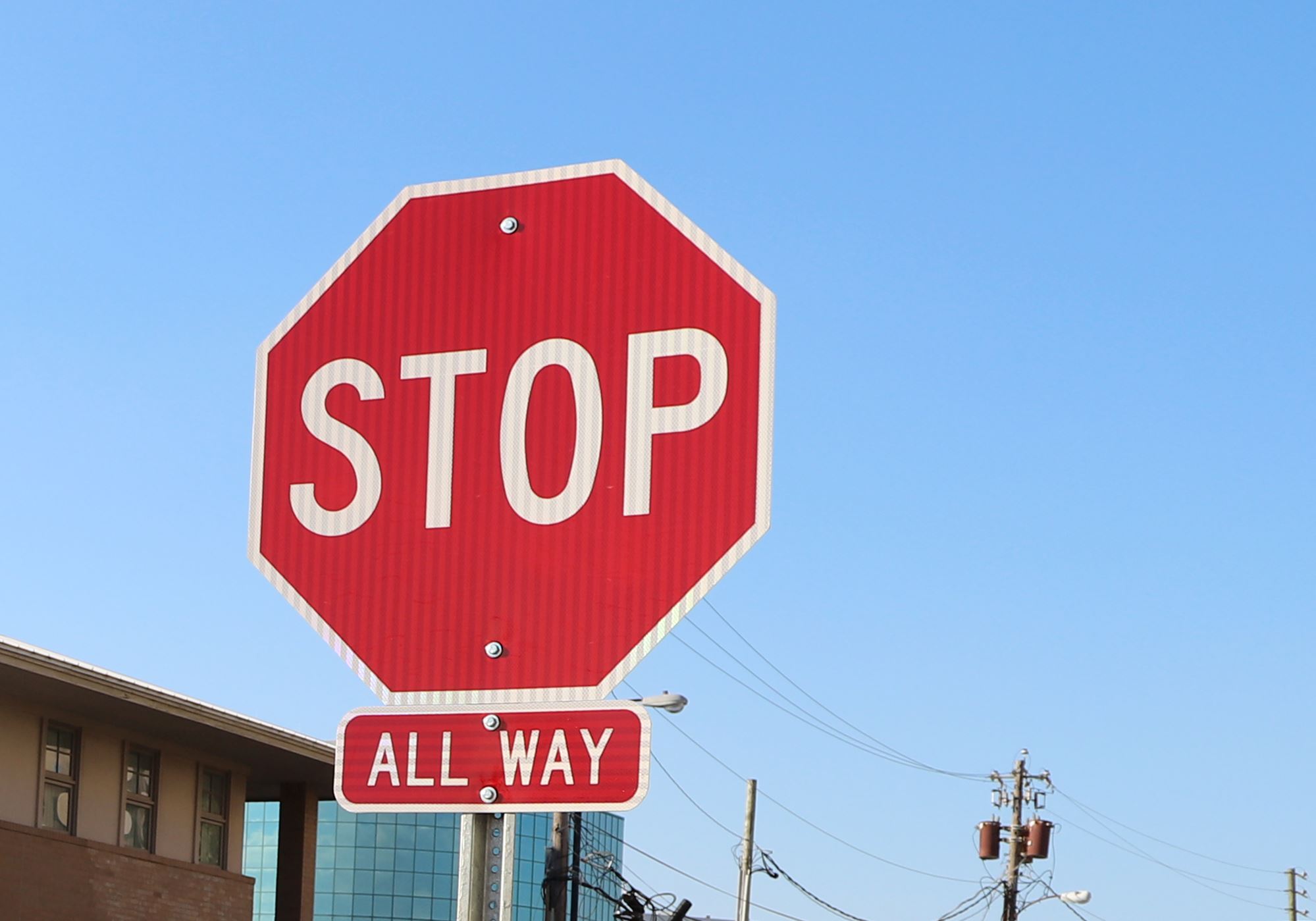 Stop sign (all-way)