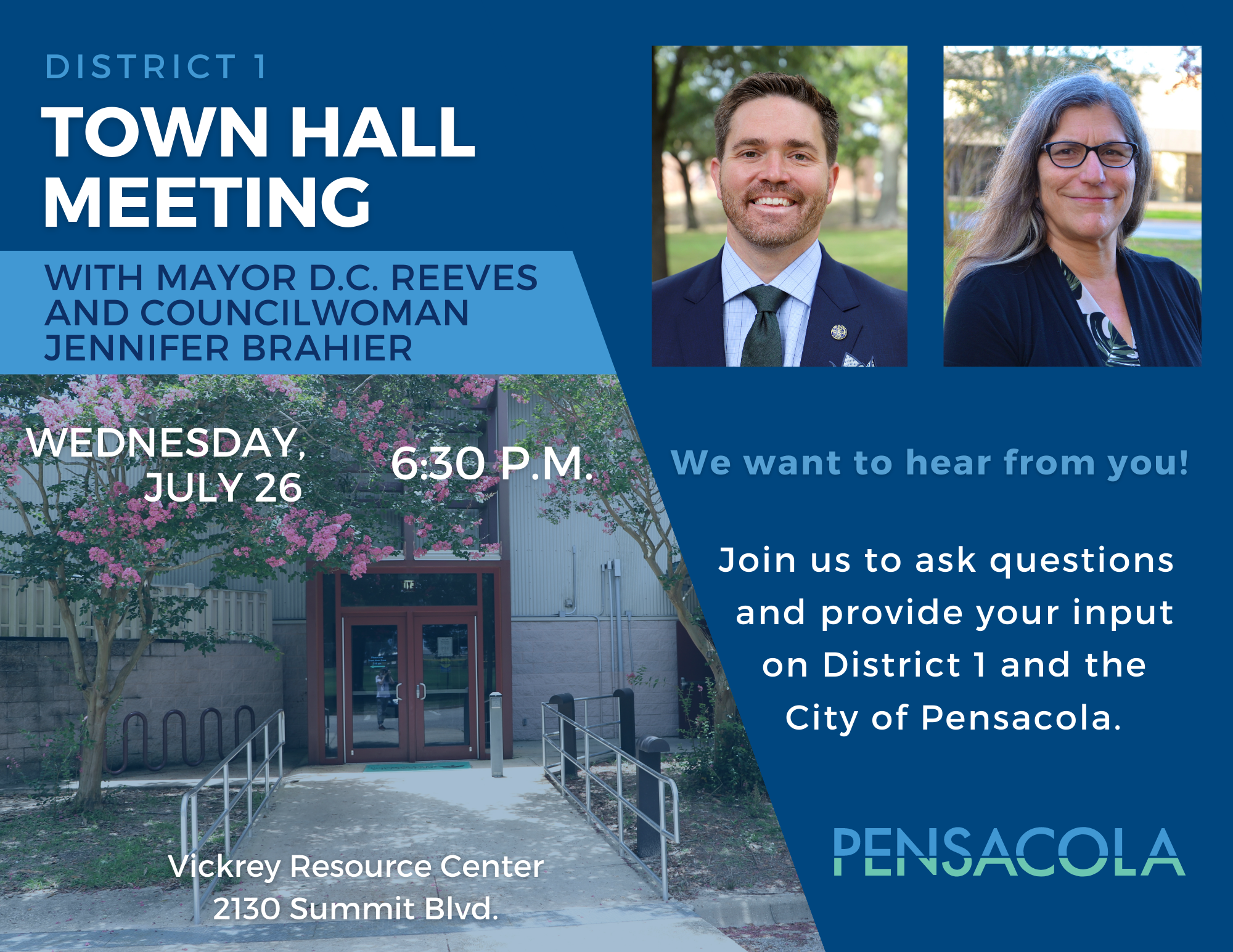 District 1 Town Hall