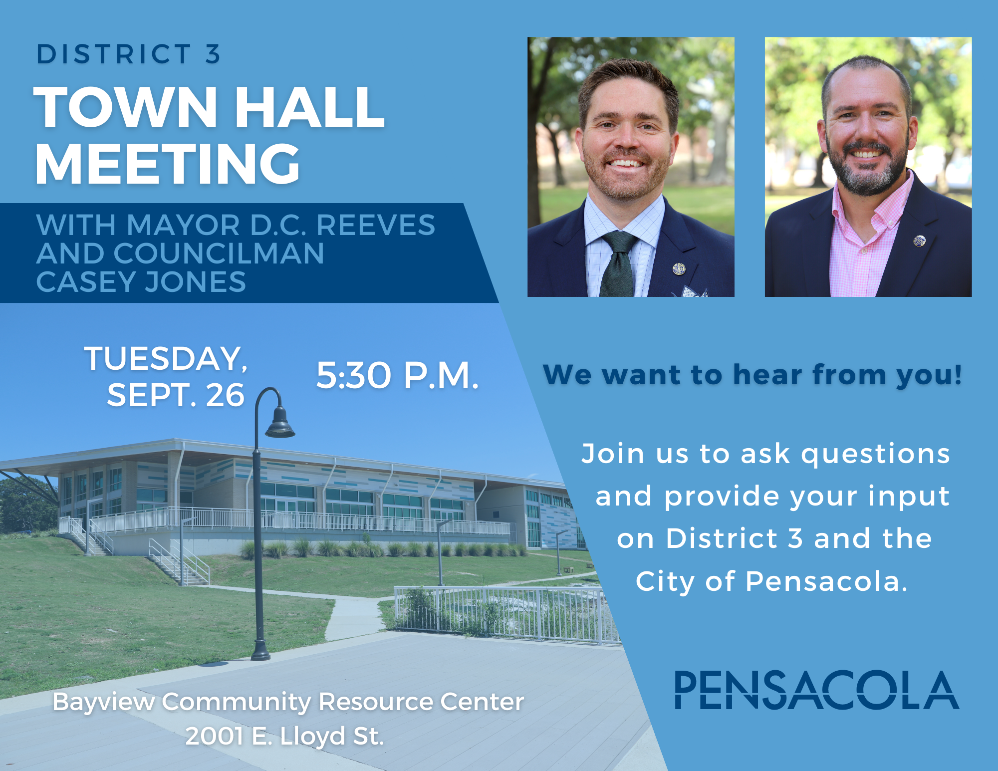 District 3 Town Hall