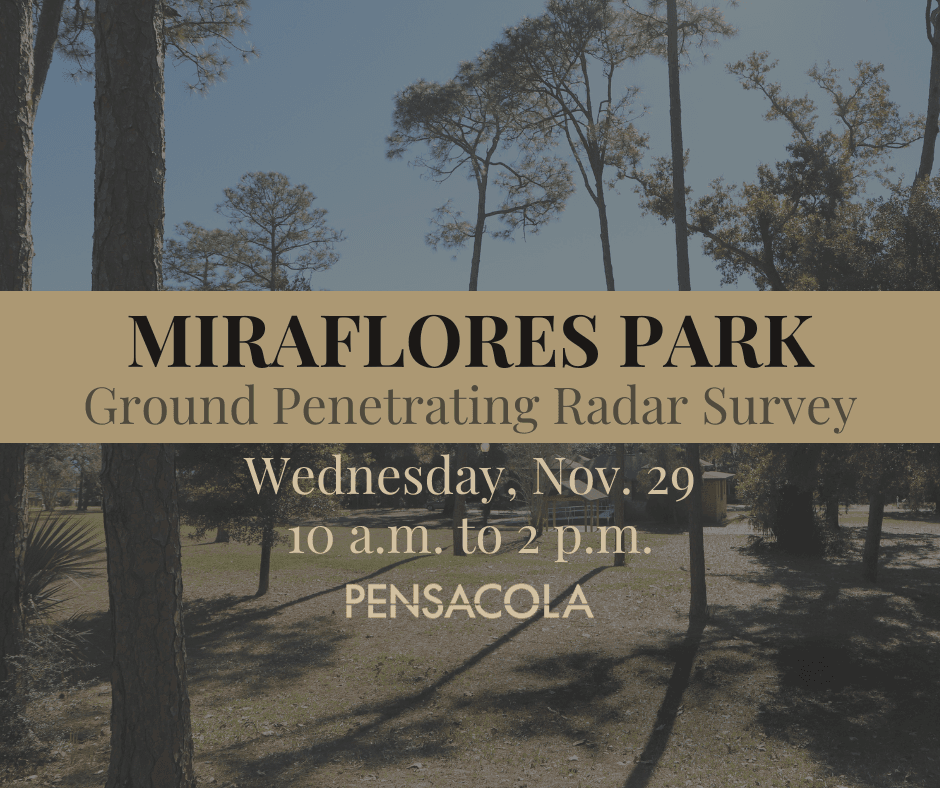 Miraflores Park Ground Penetrating Radar Survey Nov. 29