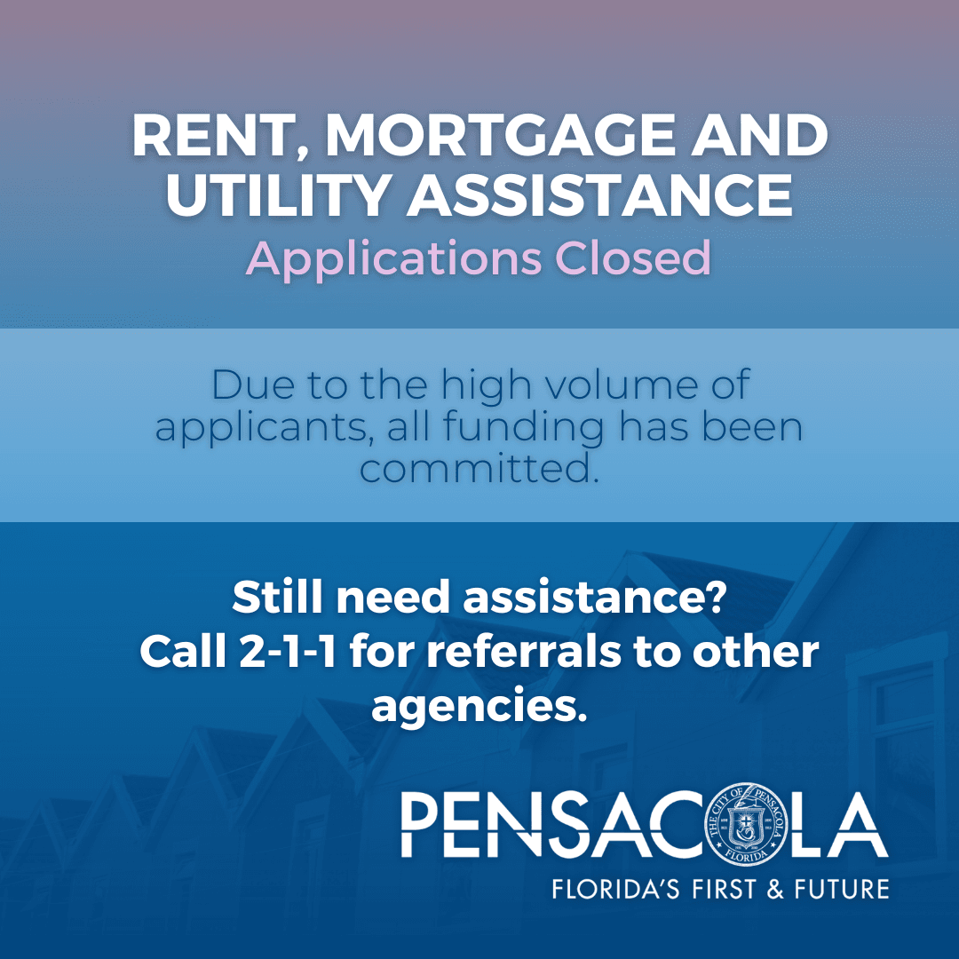 CDBG Rent, Mortgage and Utility Applications Closed