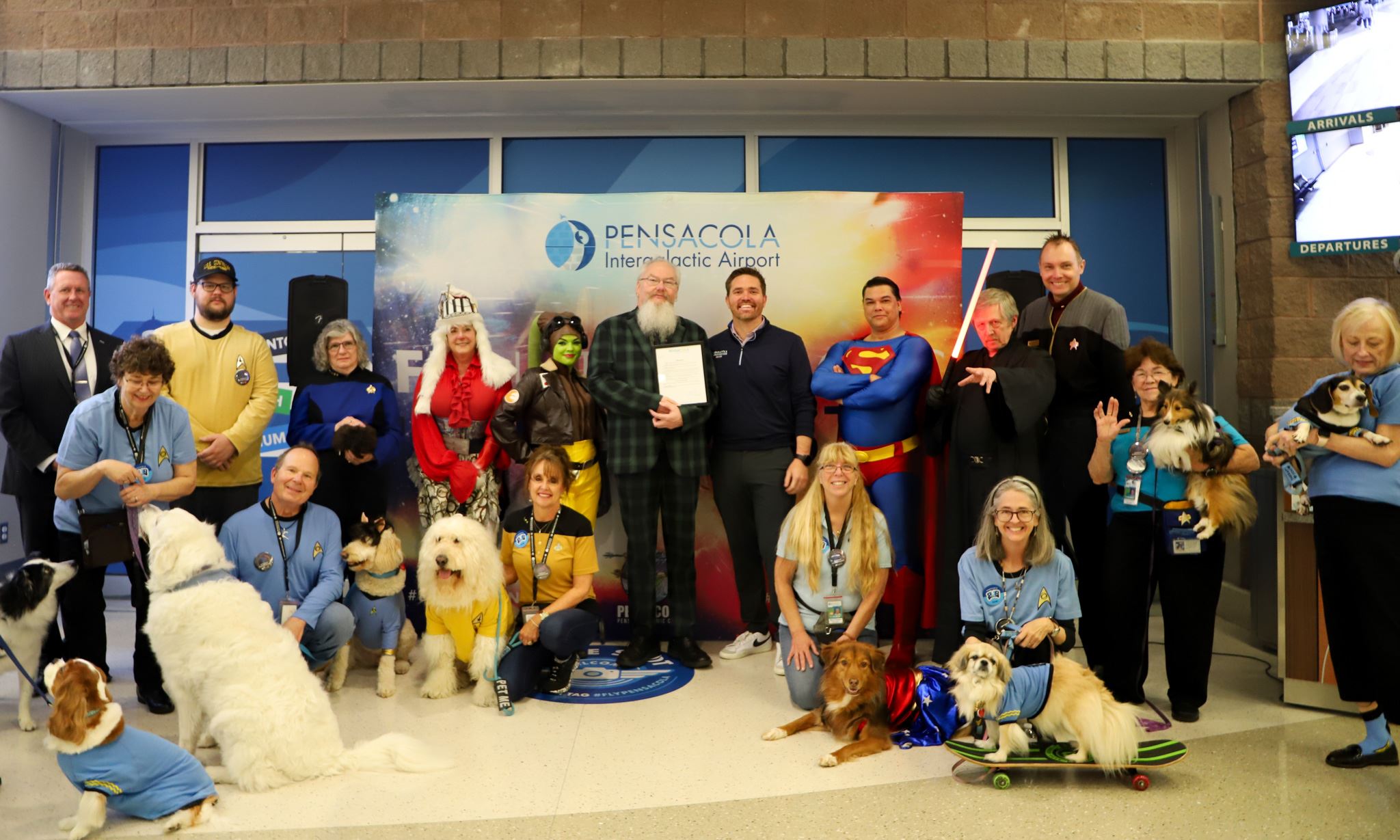 Pensacola Intergalactic Airport Group Photo