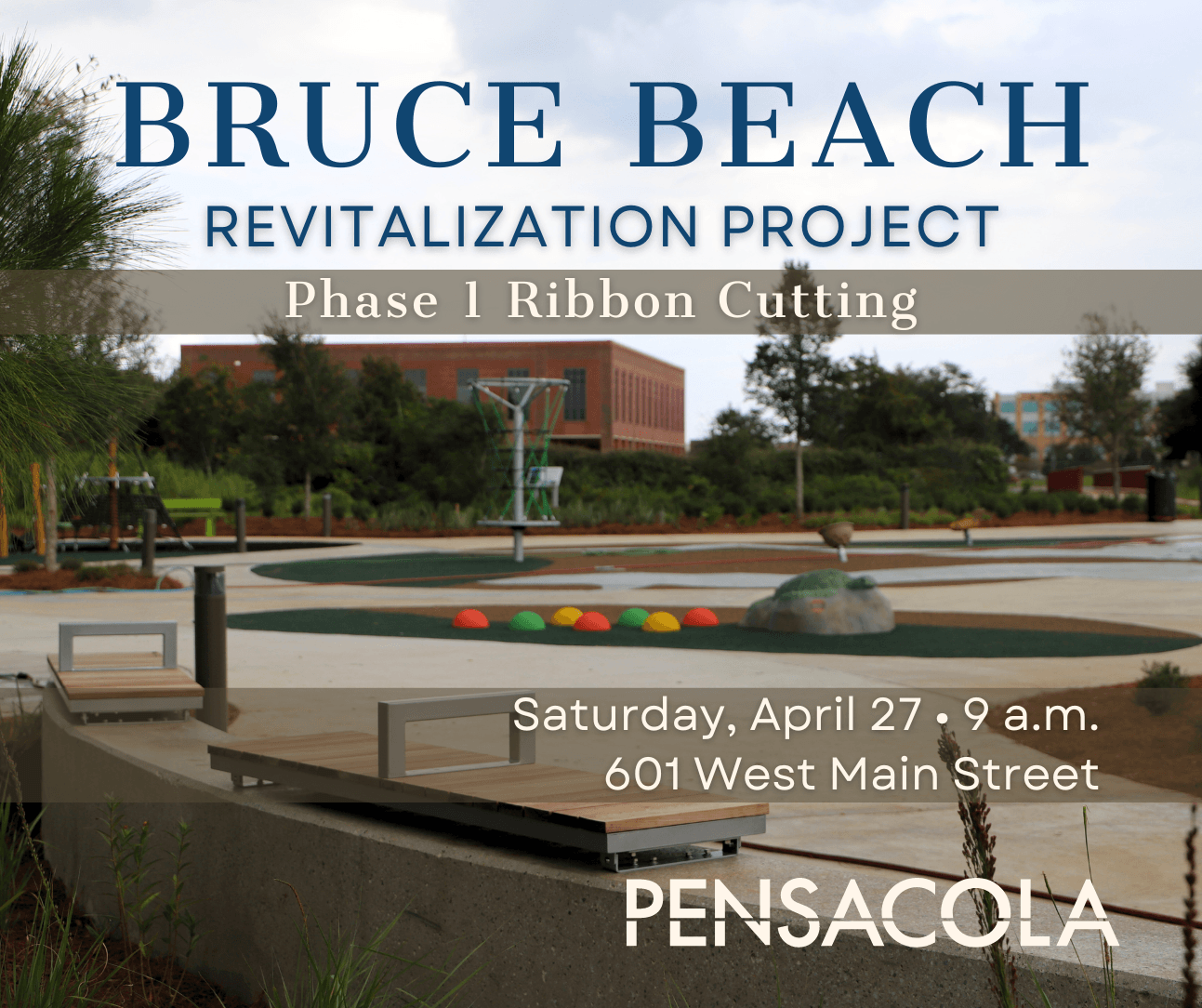 Bruce Beach Ribbon Cutting Phase 1 April 27