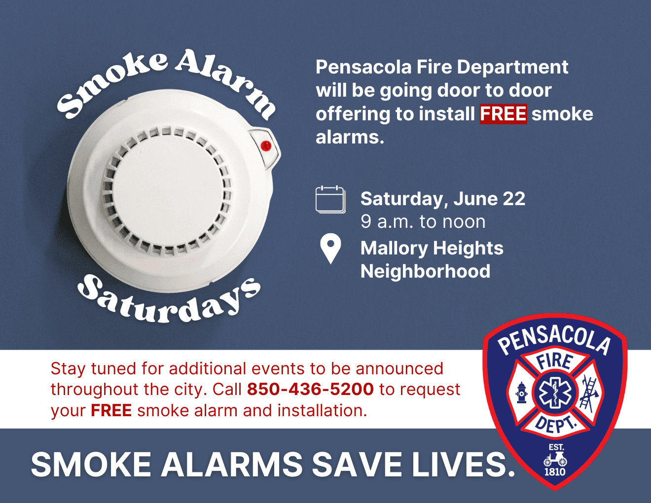 Smoke Alarm Saturdays June 22 Final