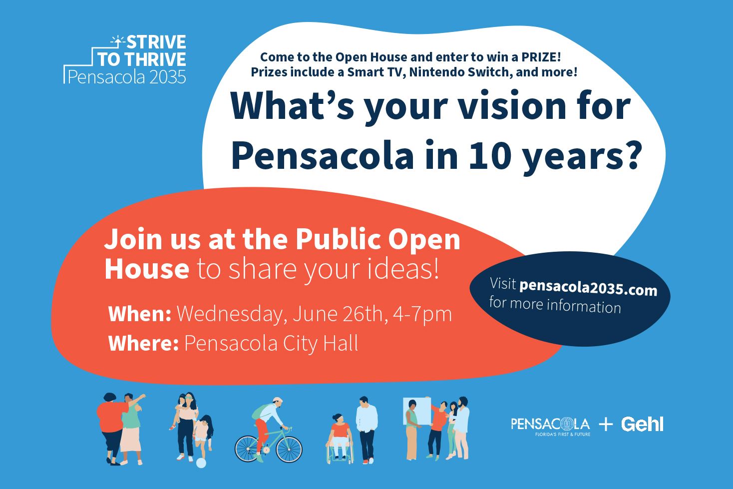 Public Open House for Strategic Plan, June 26 from 4-ypm at City Hall