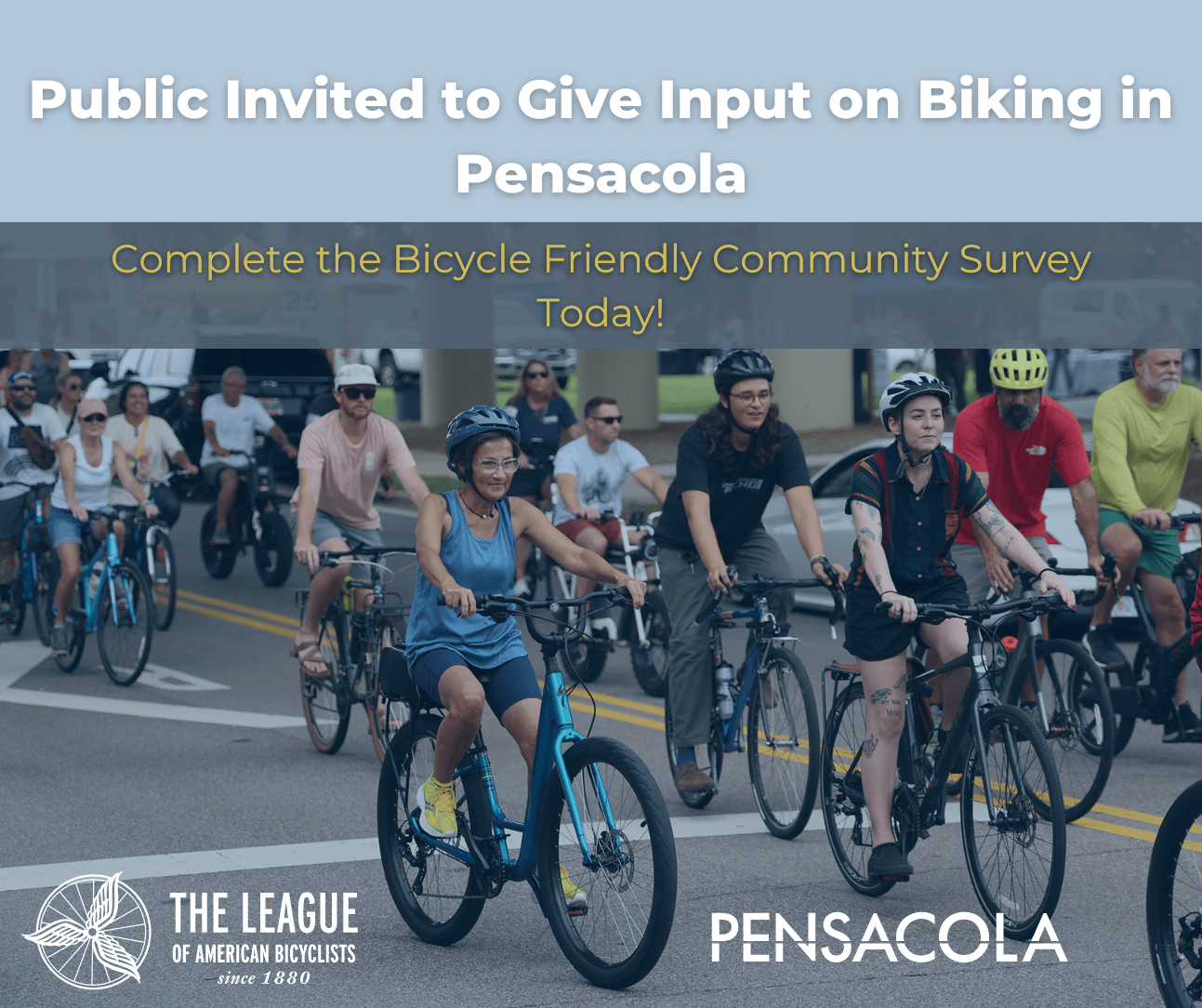 Bicycle friendly community survey open