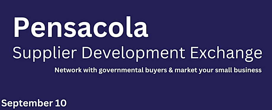 2024 Pensacola Supplier Development Exchange September 10.