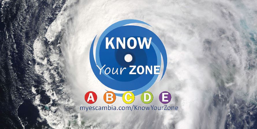 Image of hurricane encouraging readers to 