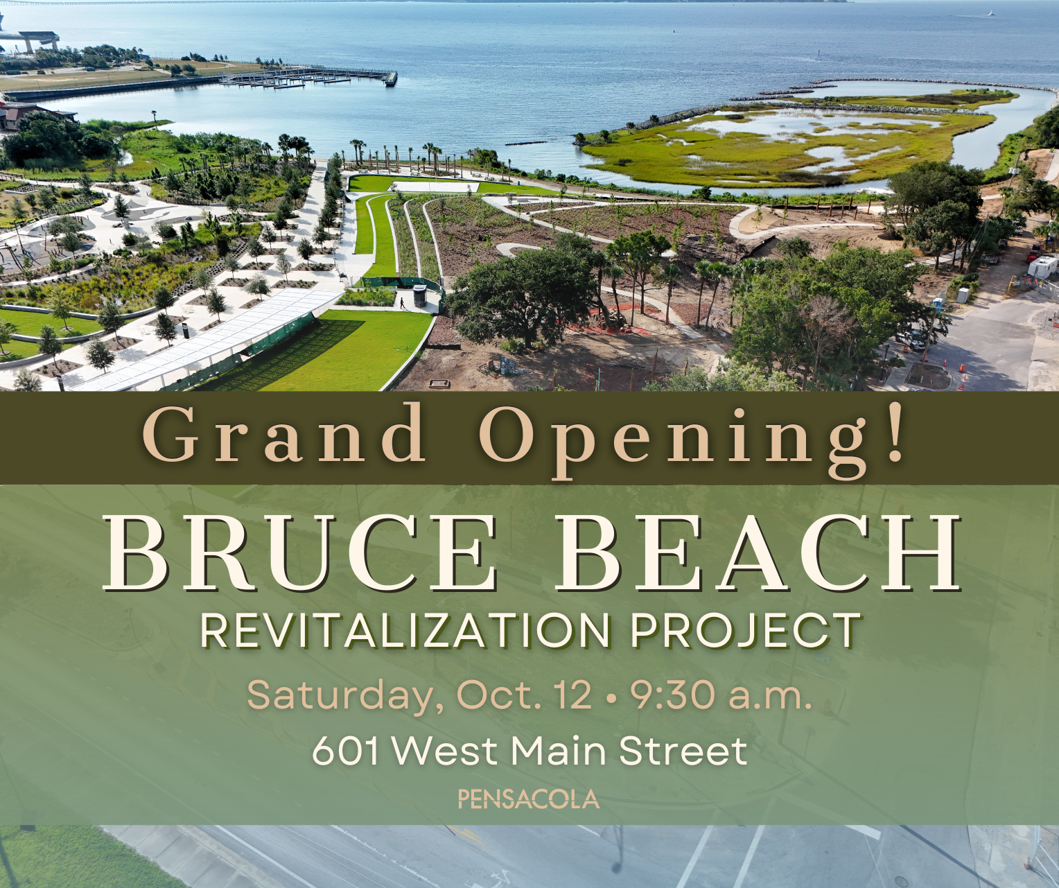 Bruce Beach Grand Opening Saturday, October 12