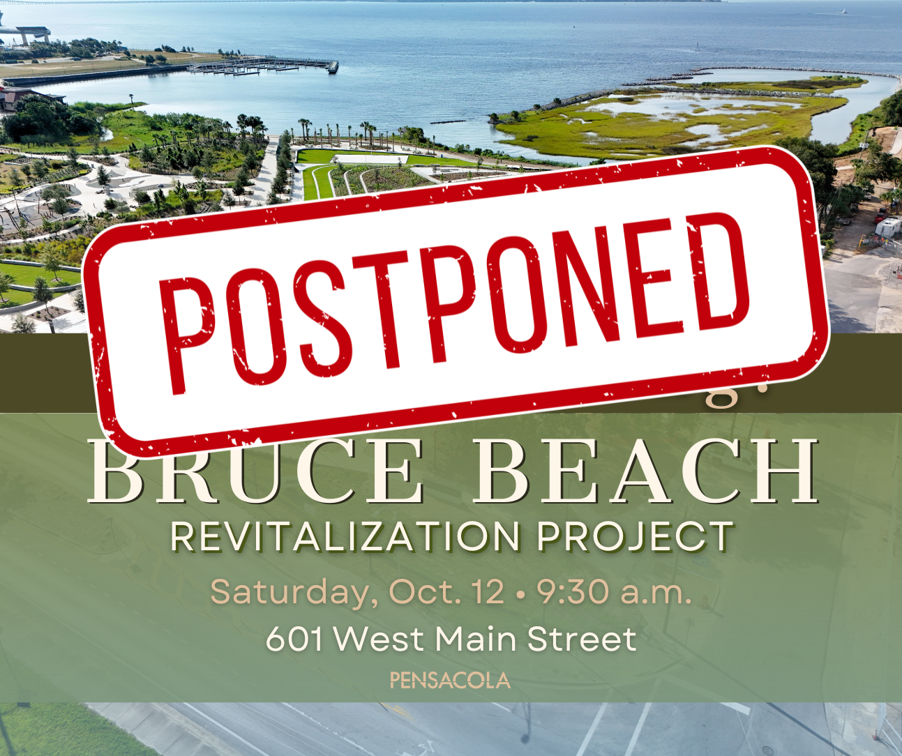 Bruce Beach Grand Opening Postponed