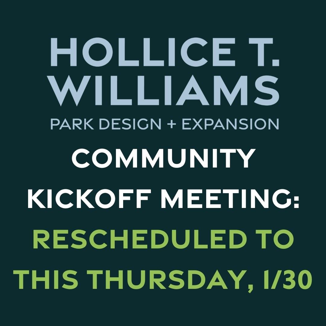 Hollice T Williams Rescheduled to Jan 30