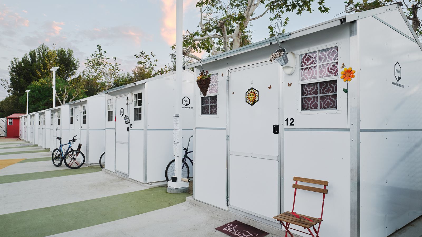 Temporary housing units