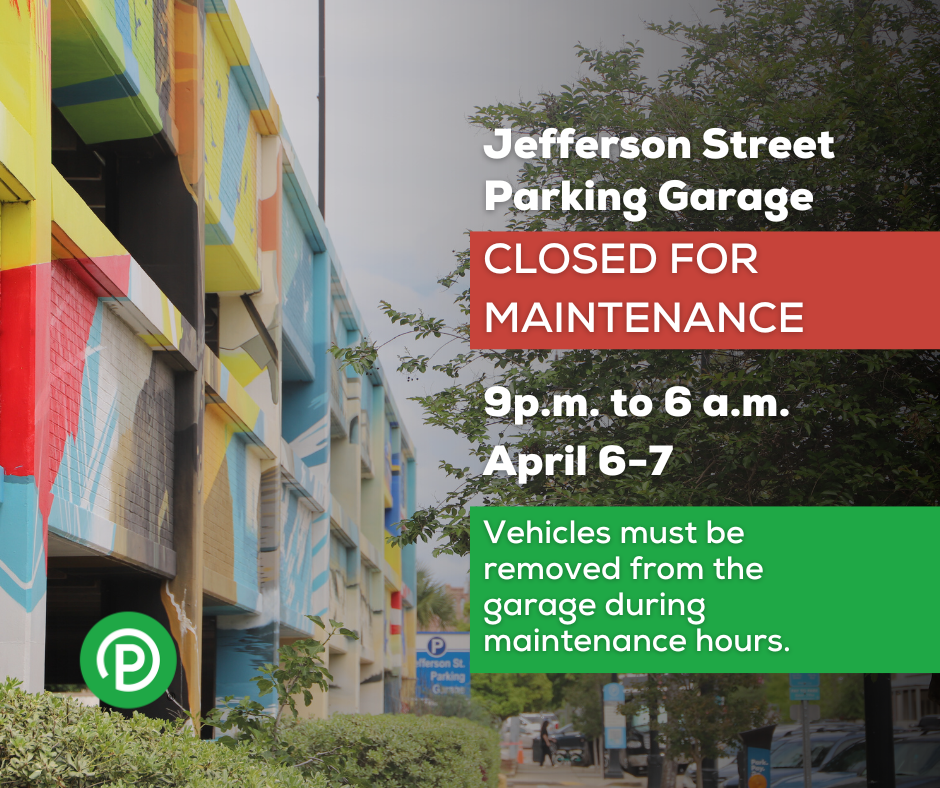2025 Jefferson Street Garage Maintenance 