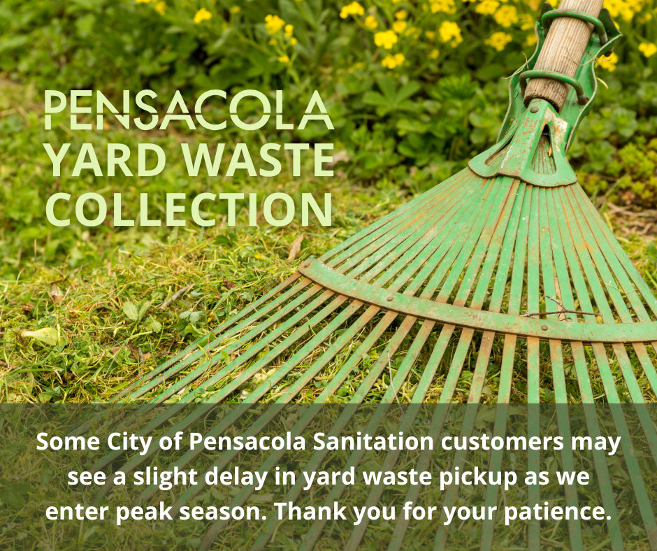 yard waste collection running behind schedule