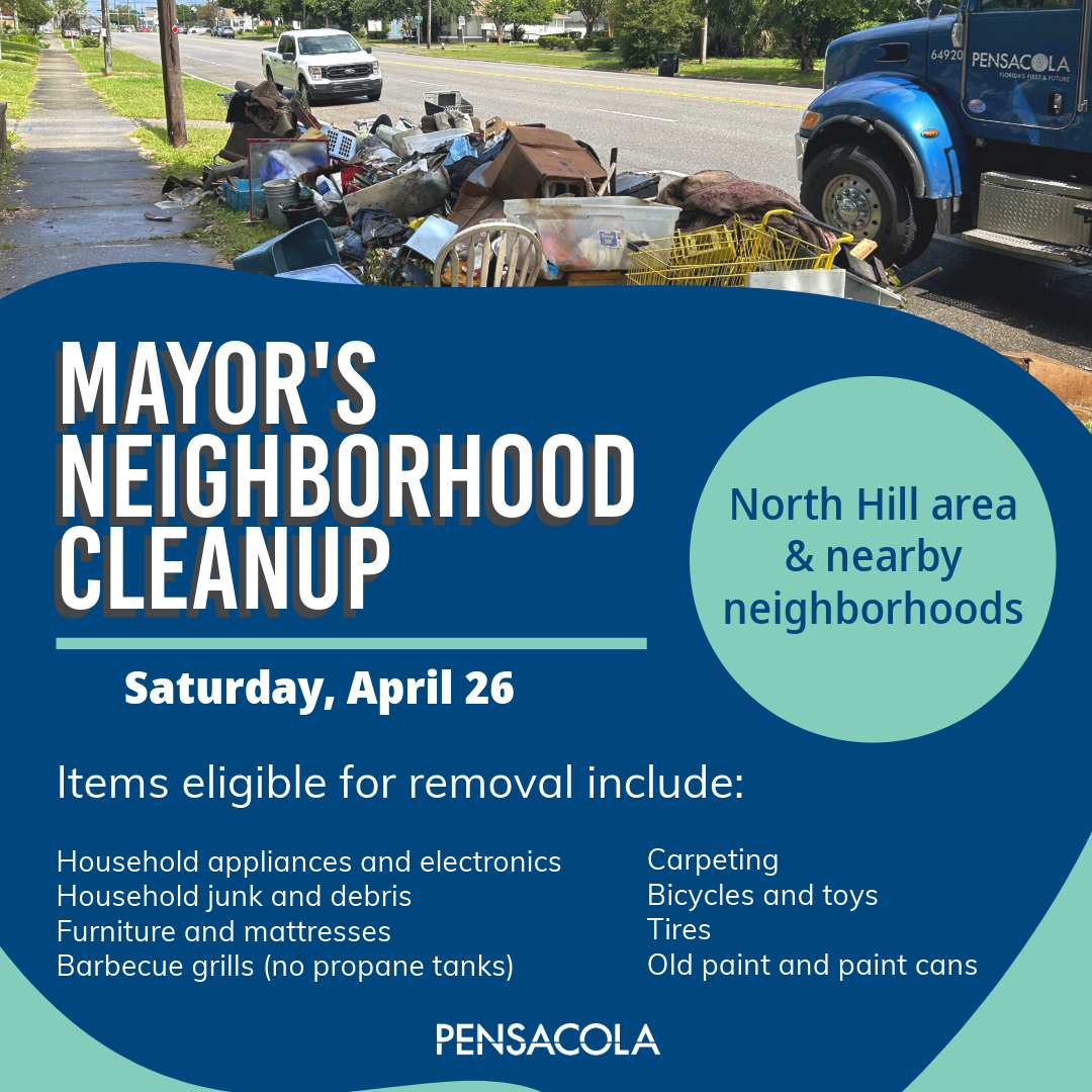 Mayor's Neighborhood Cleanup April 26