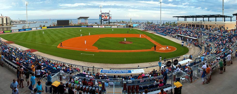 Wahoos Baseball in progress at the Stadium